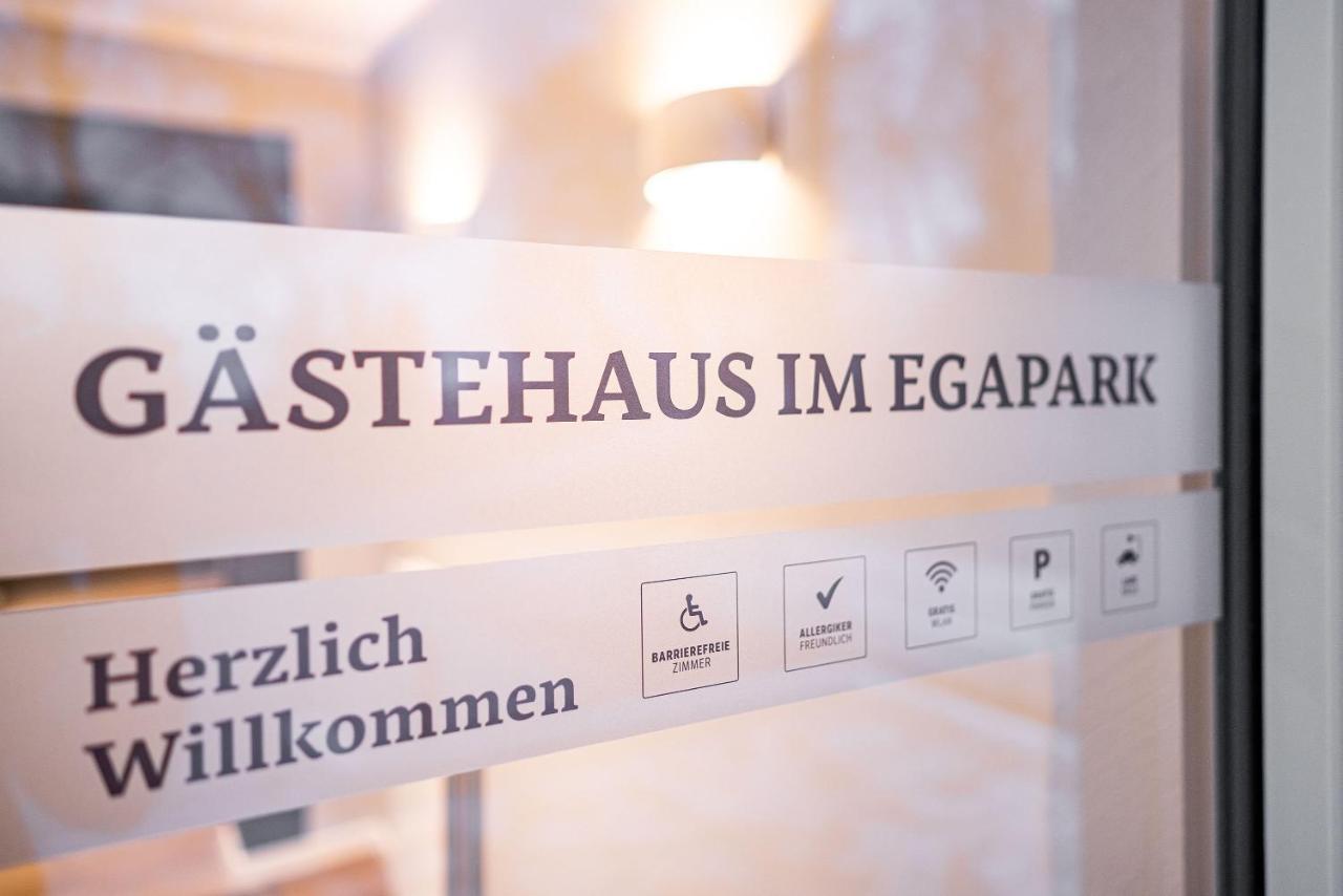 Pulverhuette Gaestehaus Im Egapark - Ein Projekt Der Lebenshilfe Erfurt Service Ggmbh Exterior photo
